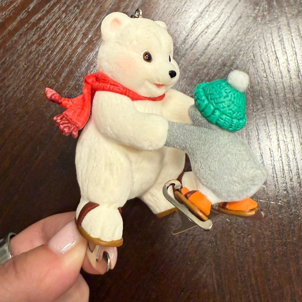 Hallmark Keepsake Fancy Footwork Ornament Snowball Tuxedo Dancing Series 4 2004
